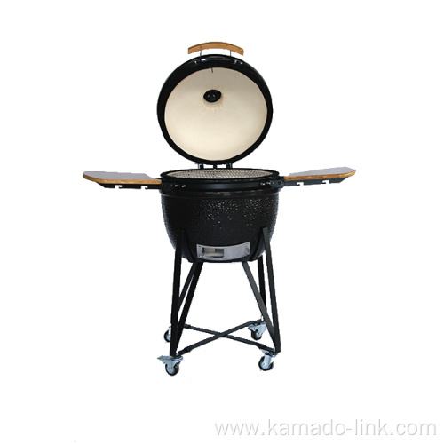 Red Charcoal Kamado Grill Barbecue